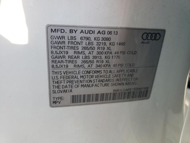 Photo 12 VIN: WA1LGAFE1ED001508 - AUDI Q7 