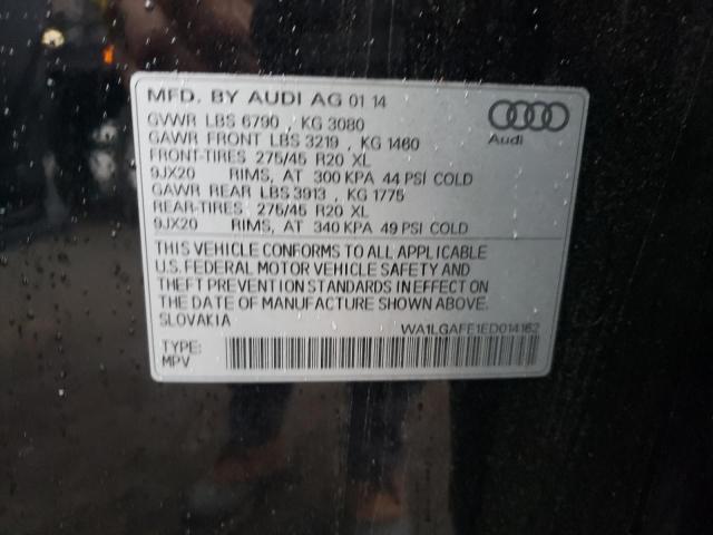 Photo 12 VIN: WA1LGAFE1ED014162 - AUDI Q7 PREMIUM 