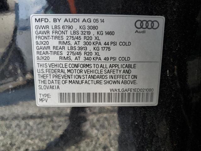 Photo 12 VIN: WA1LGAFE1ED021080 - AUDI Q7 PREMIUM 