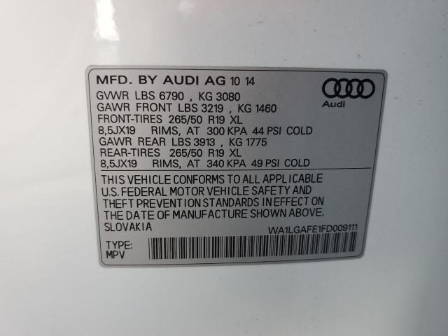 Photo 13 VIN: WA1LGAFE1FD009111 - AUDI Q7 