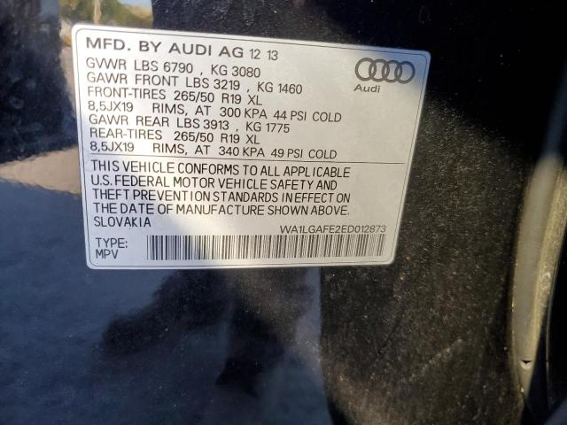 Photo 11 VIN: WA1LGAFE2ED012873 - AUDI Q7 PREMIUM 