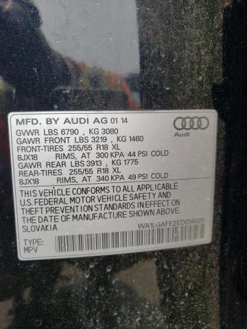 Photo 12 VIN: WA1LGAFE2ED014820 - AUDI Q7 PREMIUM 