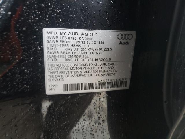 Photo 9 VIN: WA1LGAFE3BD002493 - AUDI Q7 PREMIUM 