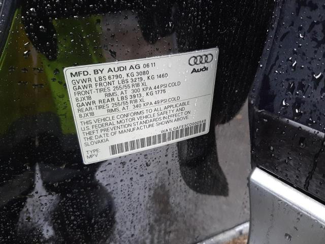 Photo 12 VIN: WA1LGAFE3CD000549 - AUDI Q7 PREMIUM 