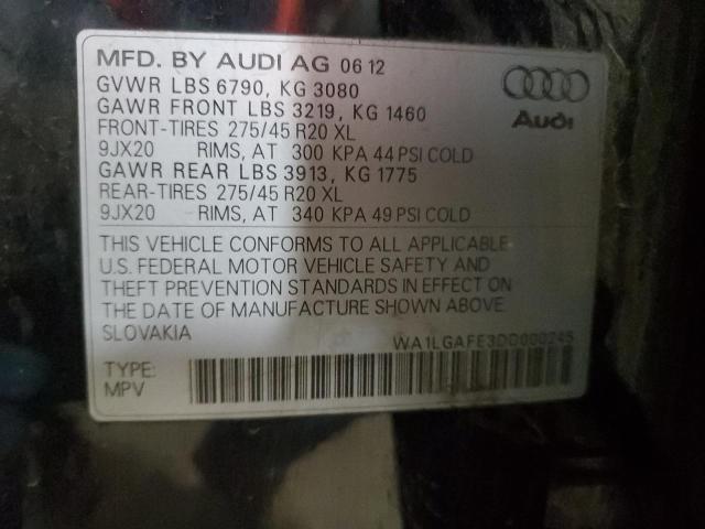 Photo 12 VIN: WA1LGAFE3DD000245 - AUDI Q7 