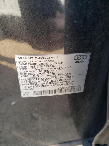 Photo 11 VIN: WA1LGAFE3DD014534 - AUDI Q7 PREMIUM 