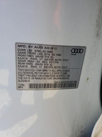 Photo 11 VIN: WA1LGAFE4ED001468 - AUDI Q7 PREMIUM 