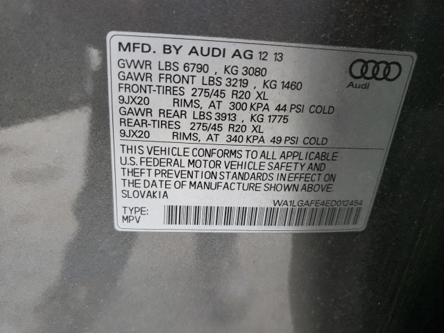 Photo 12 VIN: WA1LGAFE4ED012454 - AUDI Q7 