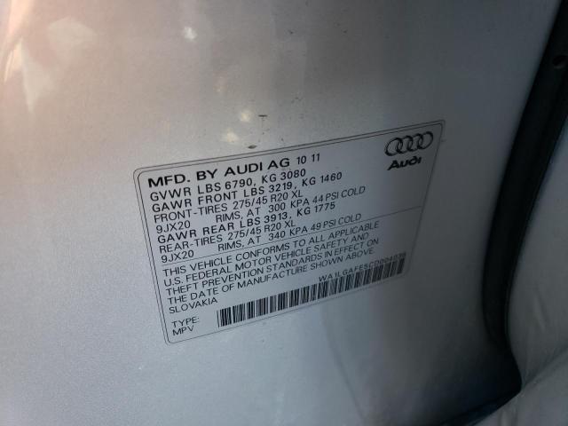 Photo 11 VIN: WA1LGAFE5CD004036 - AUDI Q7 PREMIUM 