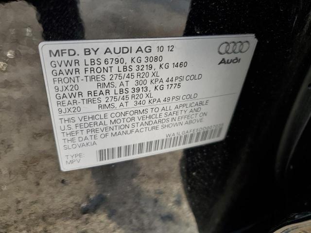 Photo 11 VIN: WA1LGAFE5DD007035 - AUDI Q7 