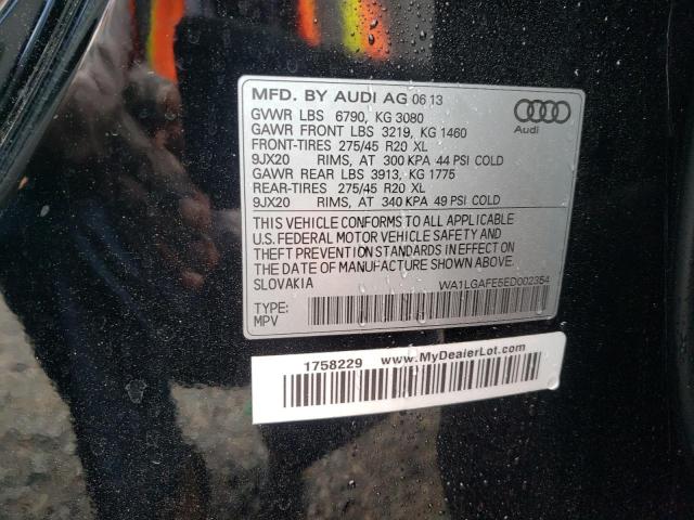 Photo 12 VIN: WA1LGAFE5ED002354 - AUDI Q7 PREMIUM 