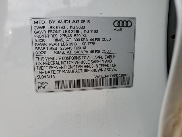 Photo 12 VIN: WA1LGAFE5FD028079 - AUDI Q7 