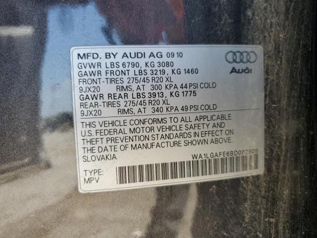 Photo 12 VIN: WA1LGAFE6BD002908 - AUDI Q7 PREMIUM 