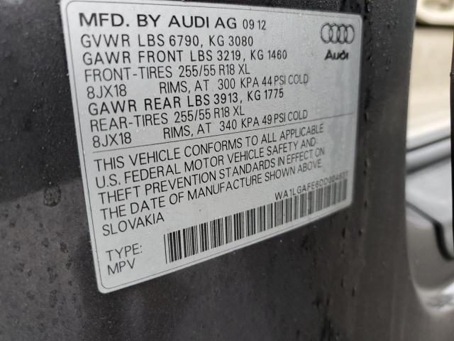 Photo 13 VIN: WA1LGAFE6DD004631 - AUDI Q7 PREMIUM 