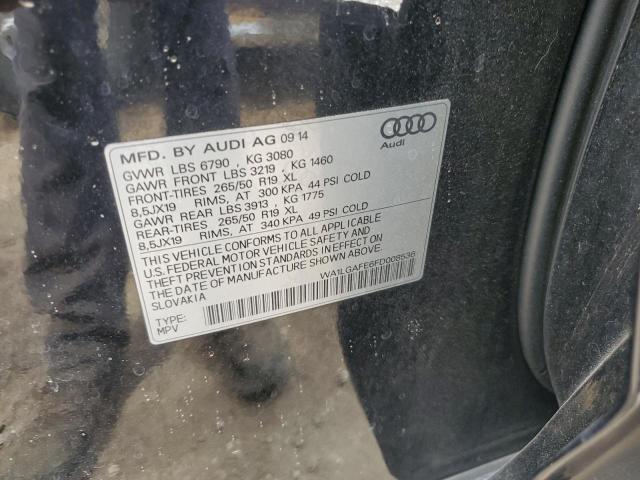 Photo 12 VIN: WA1LGAFE6FD008536 - AUDI Q7 PREMIUM 