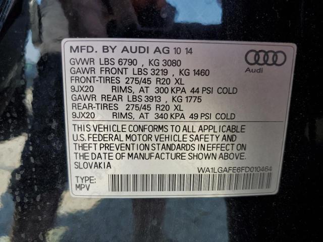 Photo 12 VIN: WA1LGAFE6FD010464 - AUDI Q7 PREMIUM 