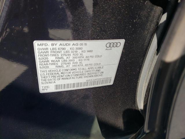 Photo 11 VIN: WA1LGAFE6FD028026 - AUDI Q7 