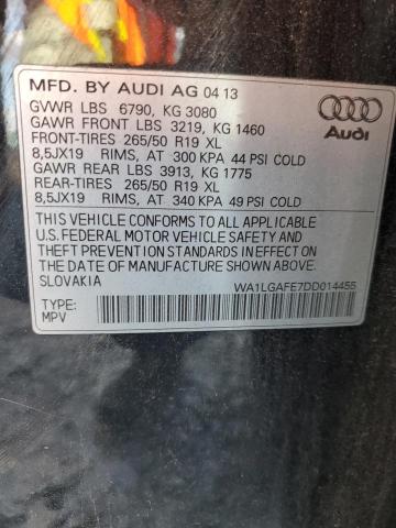 Photo 11 VIN: WA1LGAFE7DD014455 - AUDI Q7 