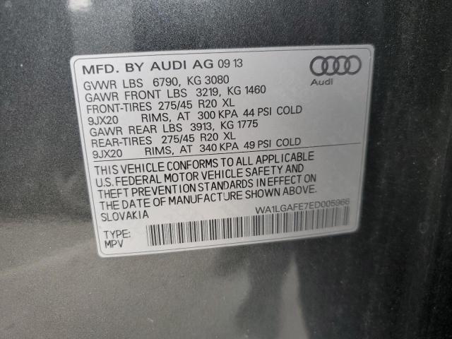 Photo 11 VIN: WA1LGAFE7ED005966 - AUDI Q7 