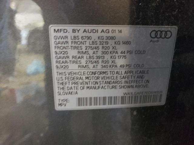 Photo 12 VIN: WA1LGAFE7ED014926 - AUDI Q7 