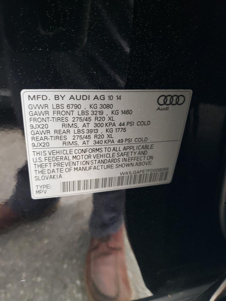 Photo 11 VIN: WA1LGAFE7FD009064 - AUDI Q7 