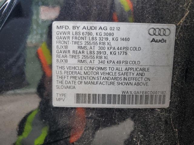 Photo 13 VIN: WA1LGAFE8CD007187 - AUDI Q7 