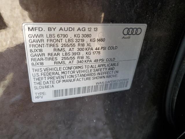 Photo 11 VIN: WA1LGAFE8ED012649 - AUDI Q7 