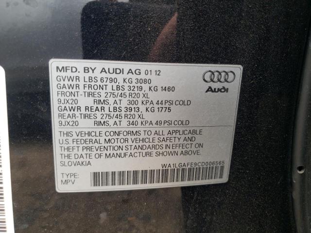 Photo 12 VIN: WA1LGAFE9CD006565 - AUDI Q7 