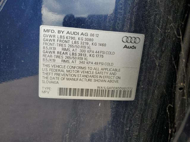 Photo 11 VIN: WA1LGAFE9DD001772 - AUDI Q7 