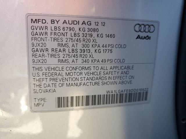 Photo 13 VIN: WA1LGAFE9DD010522 - AUDI Q7 PREMIUM 