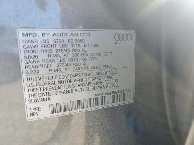 Photo 12 VIN: WA1LGAFE9ED003913 - AUDI Q7 PREMIUM 