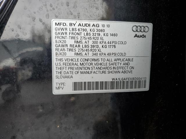 Photo 11 VIN: WA1LGAFEXBD004113 - AUDI Q7 