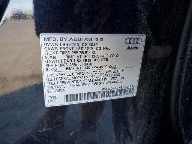 Photo 12 VIN: WA1LGAFEXBD004337 - AUDI Q7 PREMIUM 