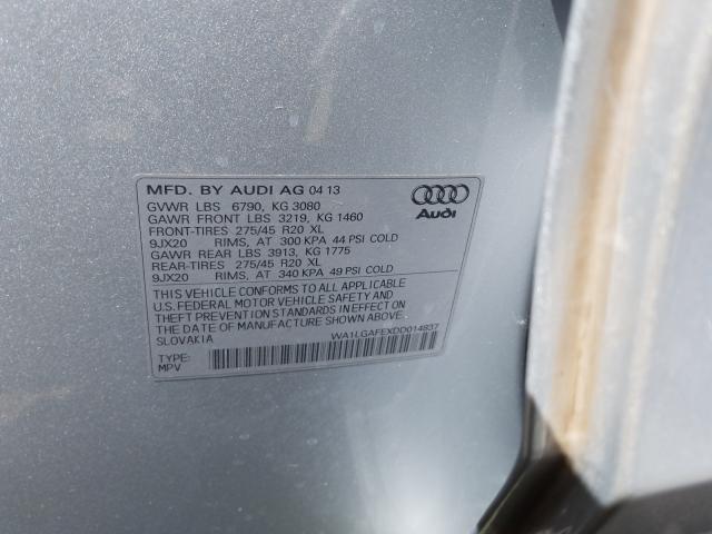 Photo 9 VIN: WA1LGAFEXDD014837 - AUDI Q7 