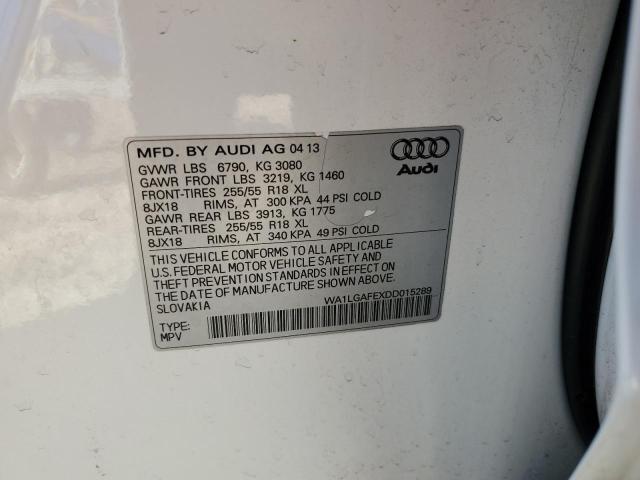 Photo 9 VIN: WA1LGAFEXDD015289 - AUDI Q7 PREMIUM 