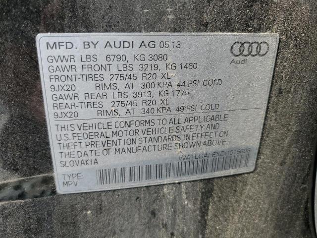 Photo 12 VIN: WA1LGAFEXDD016698 - AUDI Q7 