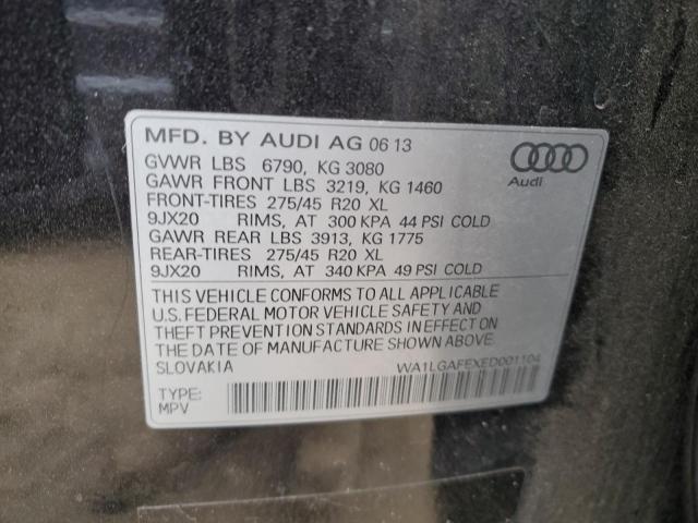 Photo 12 VIN: WA1LGAFEXED001104 - AUDI Q7 PREMIUM 