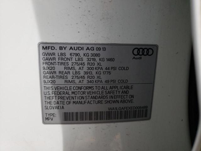 Photo 13 VIN: WA1LGAFEXED005489 - AUDI Q7 PREMIUM 