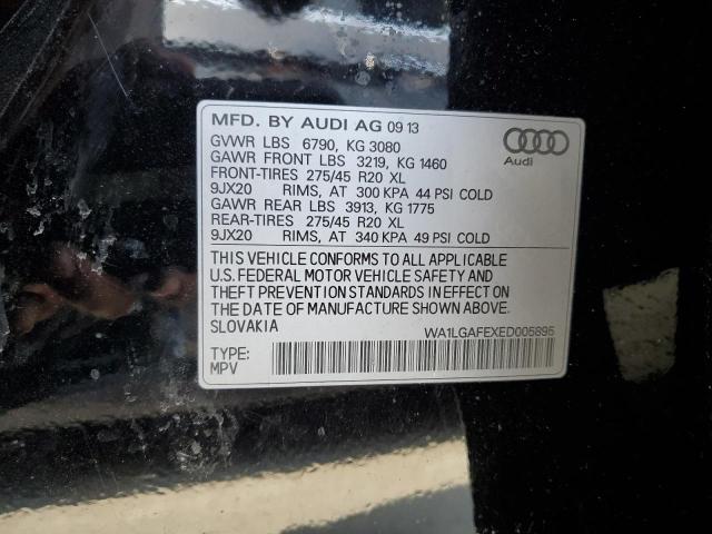 Photo 12 VIN: WA1LGAFEXED005895 - AUDI Q7 PREMIUM 