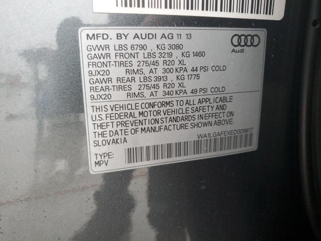 Photo 11 VIN: WA1LGAFEXED009817 - AUDI Q7 