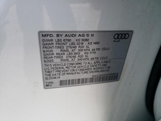 Photo 12 VIN: WA1LGAFEXFD009124 - AUDI Q7 