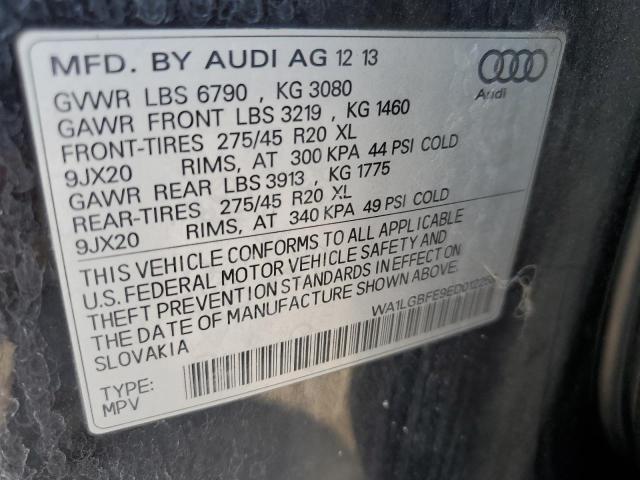 Photo 12 VIN: WA1LGBFE9ED012259 - AUDI Q7 PREMIUM 