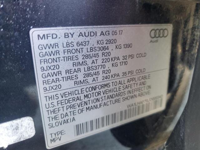 Photo 13 VIN: WA1LHAF70JD000343 - AUDI Q7 PREMIUM 