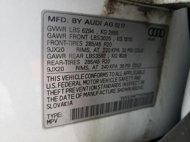 Photo 11 VIN: WA1LHAF71HD045298 - AUDI Q7 