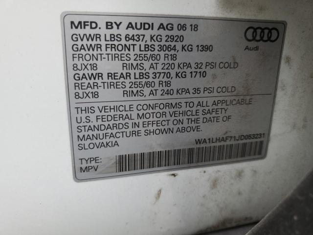 Photo 13 VIN: WA1LHAF71JD053231 - AUDI Q7 