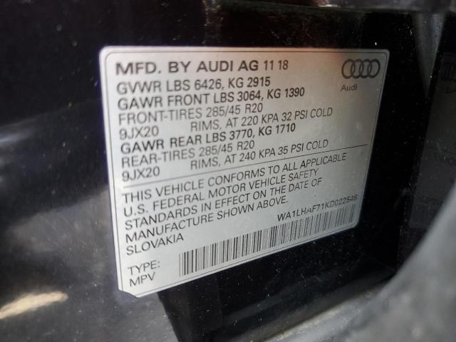 Photo 12 VIN: WA1LHAF71KD022546 - AUDI Q7 