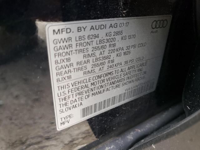 Photo 9 VIN: WA1LHAF72HD052177 - AUDI Q7 PREMIUM 