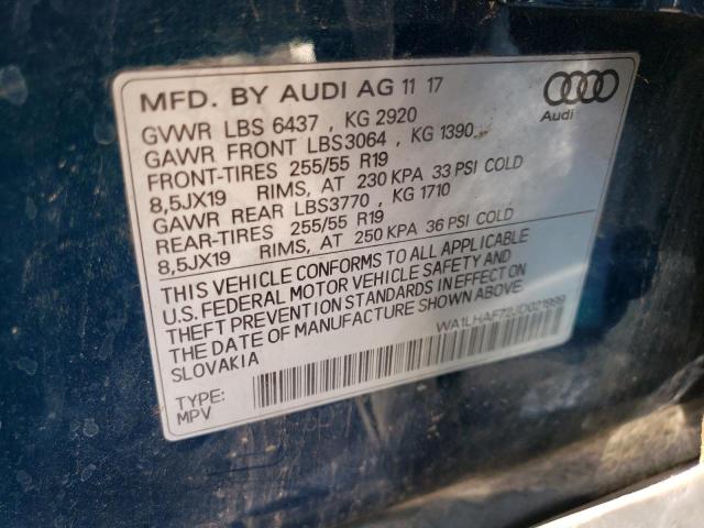 Photo 11 VIN: WA1LHAF72JD021999 - AUDI Q7 