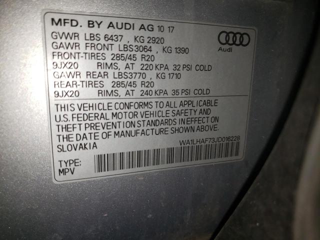 Photo 12 VIN: WA1LHAF73JD016228 - AUDI Q7 