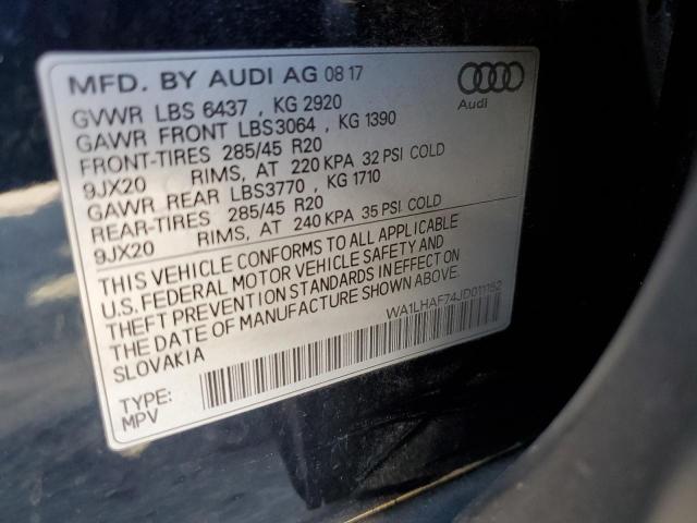 Photo 11 VIN: WA1LHAF74JD011152 - AUDI Q7 